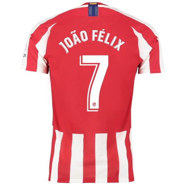 Tailandia Camiseta Atlético de Madrid NO.7 João Félix 1ª 2019 2020 Rojo